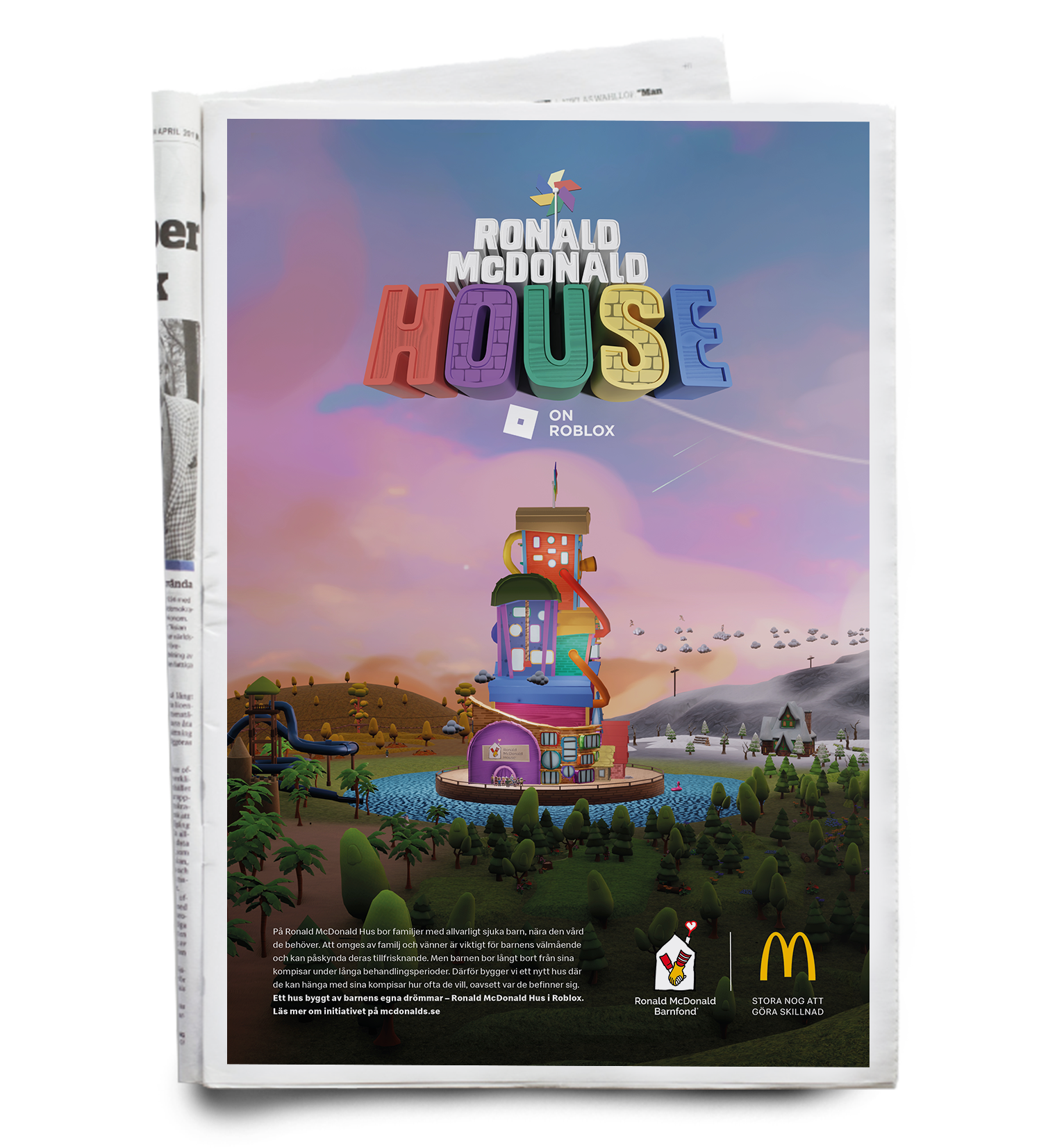 Ronald McDonald House launches digital house on Roblox to connect